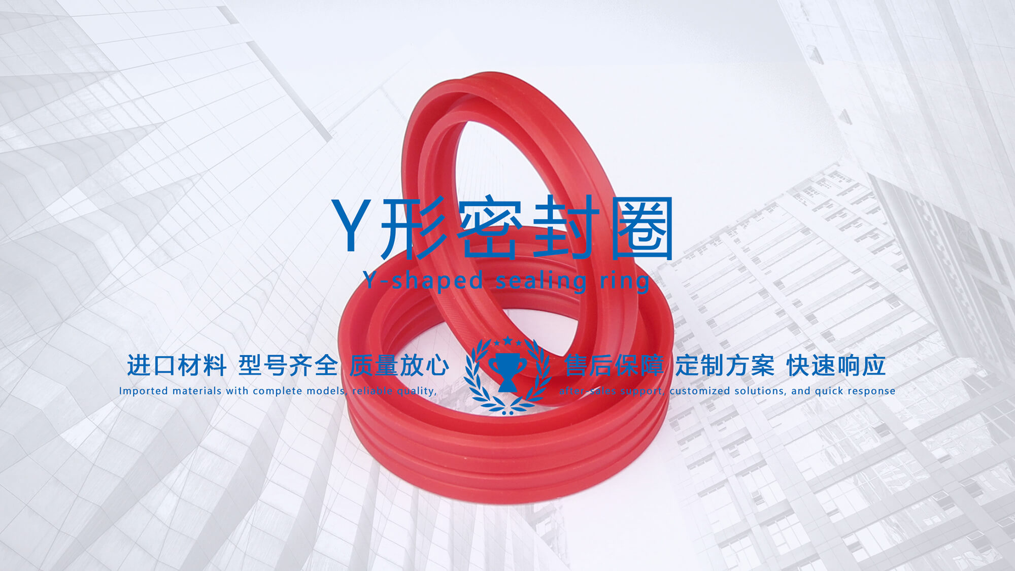 y型密封圈（又Y形密封圈，Y形圈，Y型圖或唇形密封圈，密封件油封膜片） (2)
