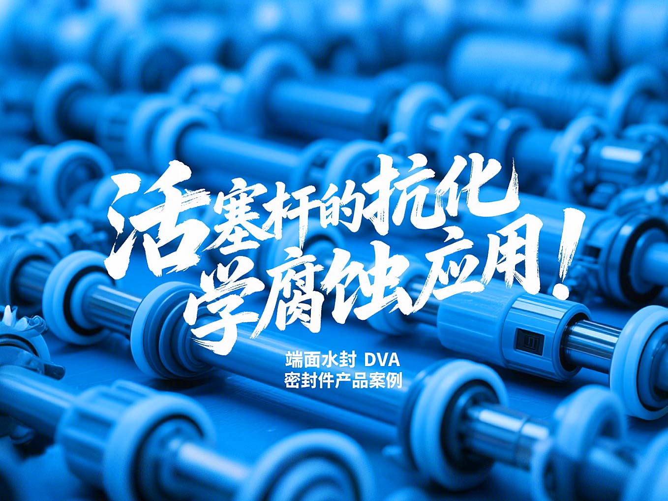 端面水封DVA密封件產(chǎn)品案例 ? 活塞桿的抗化學(xué)腐蝕應(yīng)用！