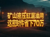 液壓缸老是漏油？礦山上用這密封件，一年省下70萬(wàn)！?